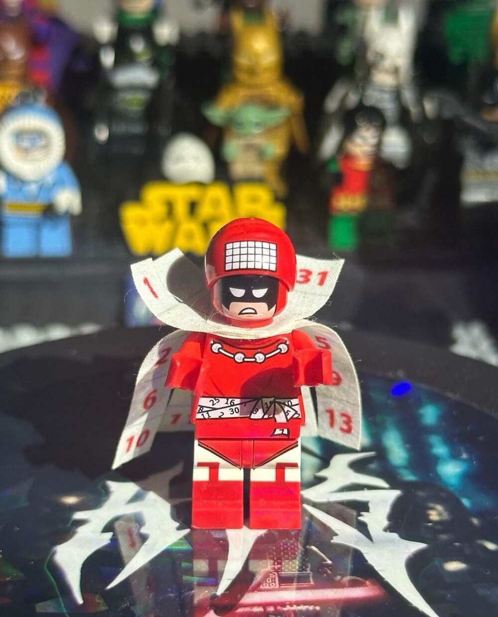 LEGO Calendar Man Minifigure from The LEGO Batman Movie